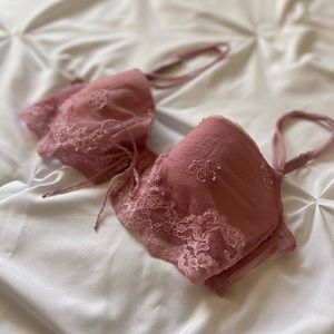 Lacey Pink La Perla Bra